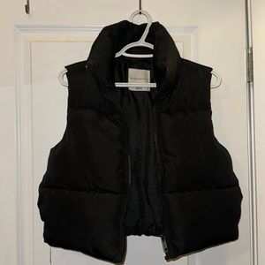 Aeropostale puffer crooked vest